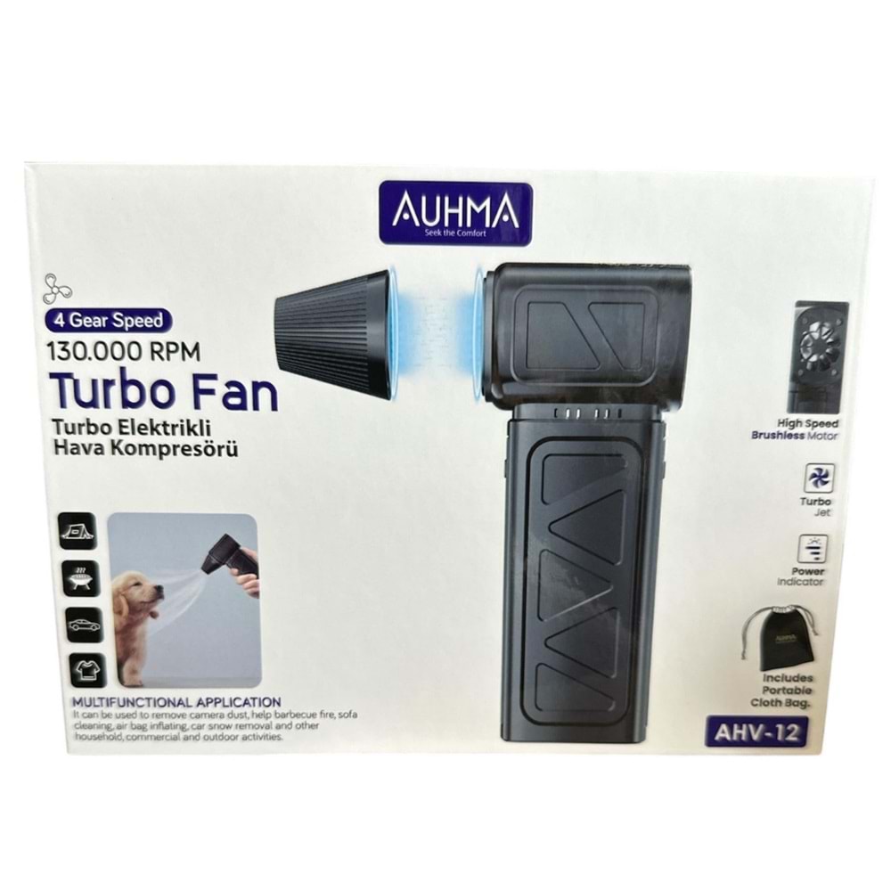 AUHMA TURBO ELEKTRİKLİ HAVA KOMPRESÖRÜ