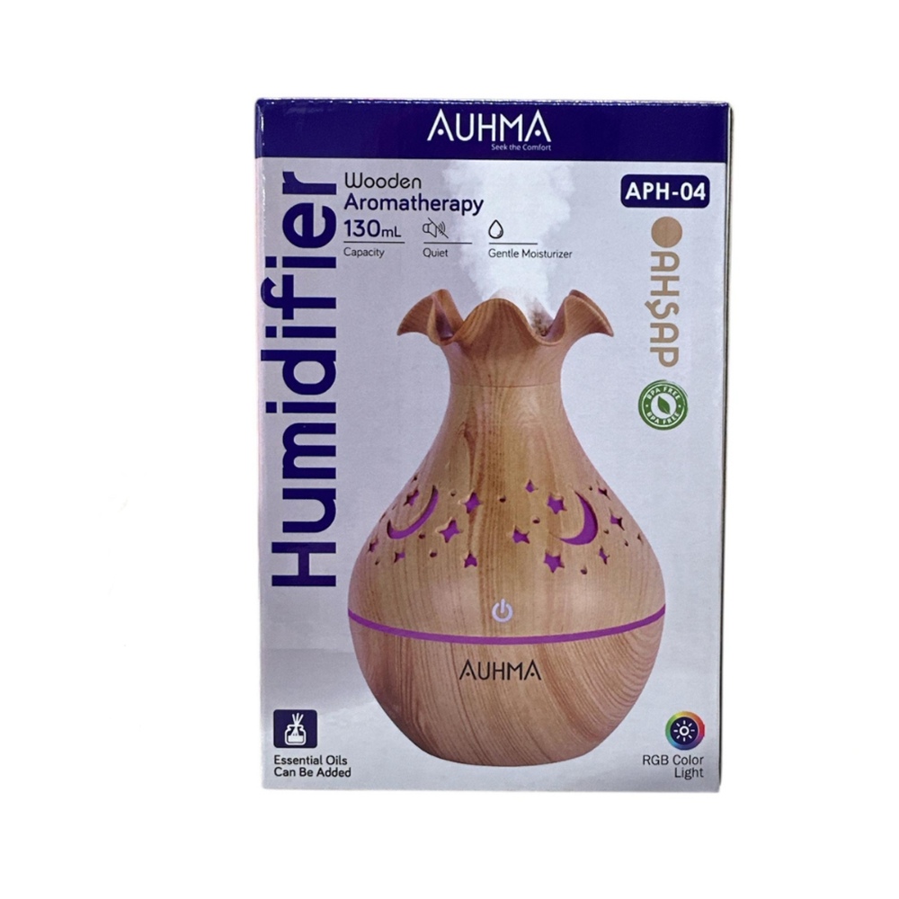 AUHMA AHŞAP HAVA NEMLENDİRİCİ 130 ML