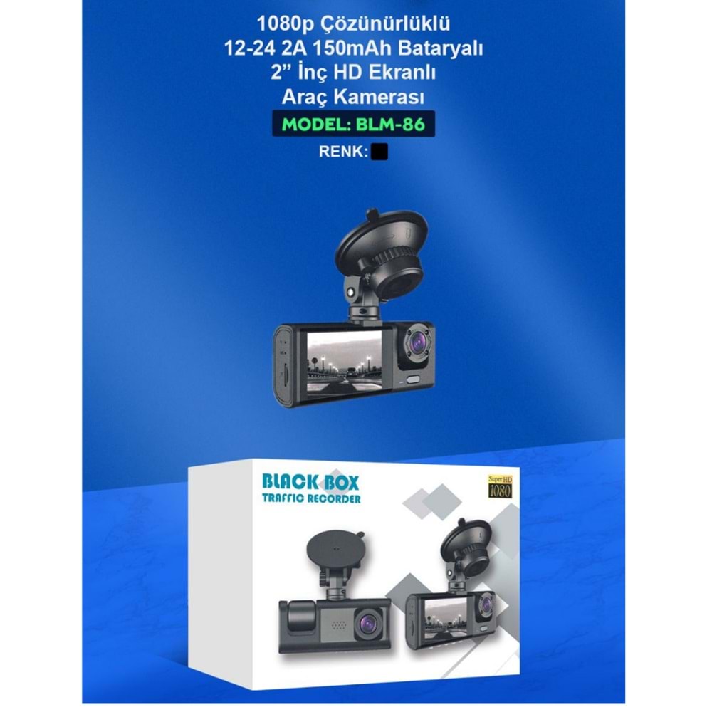 BLACK BOX ARAÇ İÇİ KAMERA