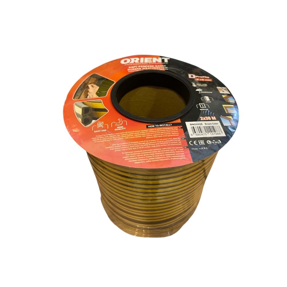 ORİENT KAHVE KAPI-PENCERE FİTİLİ (2*38MT)