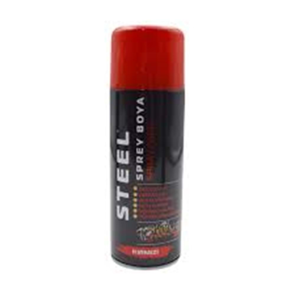 STEEL SPREY KIRMIZI 400ML BOYA (25)