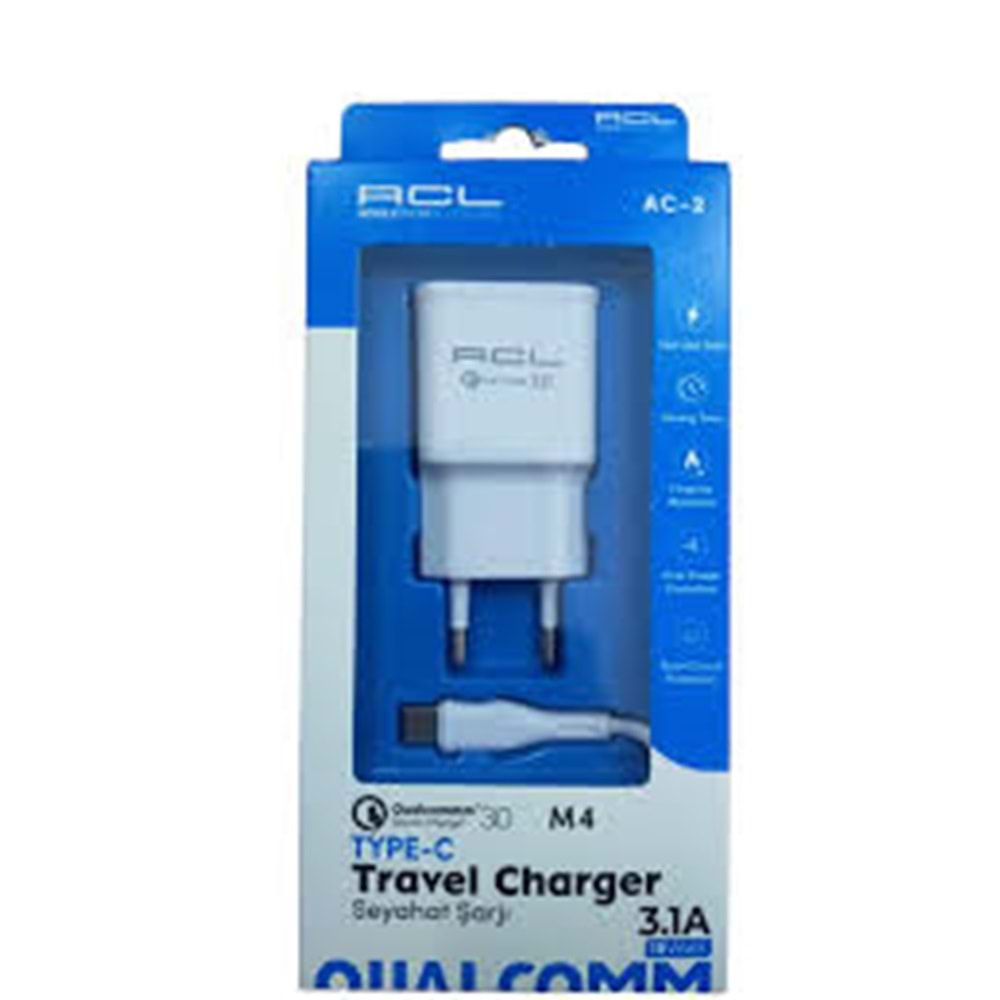 ACL 18W 3,1A TYPE-C ŞARJ