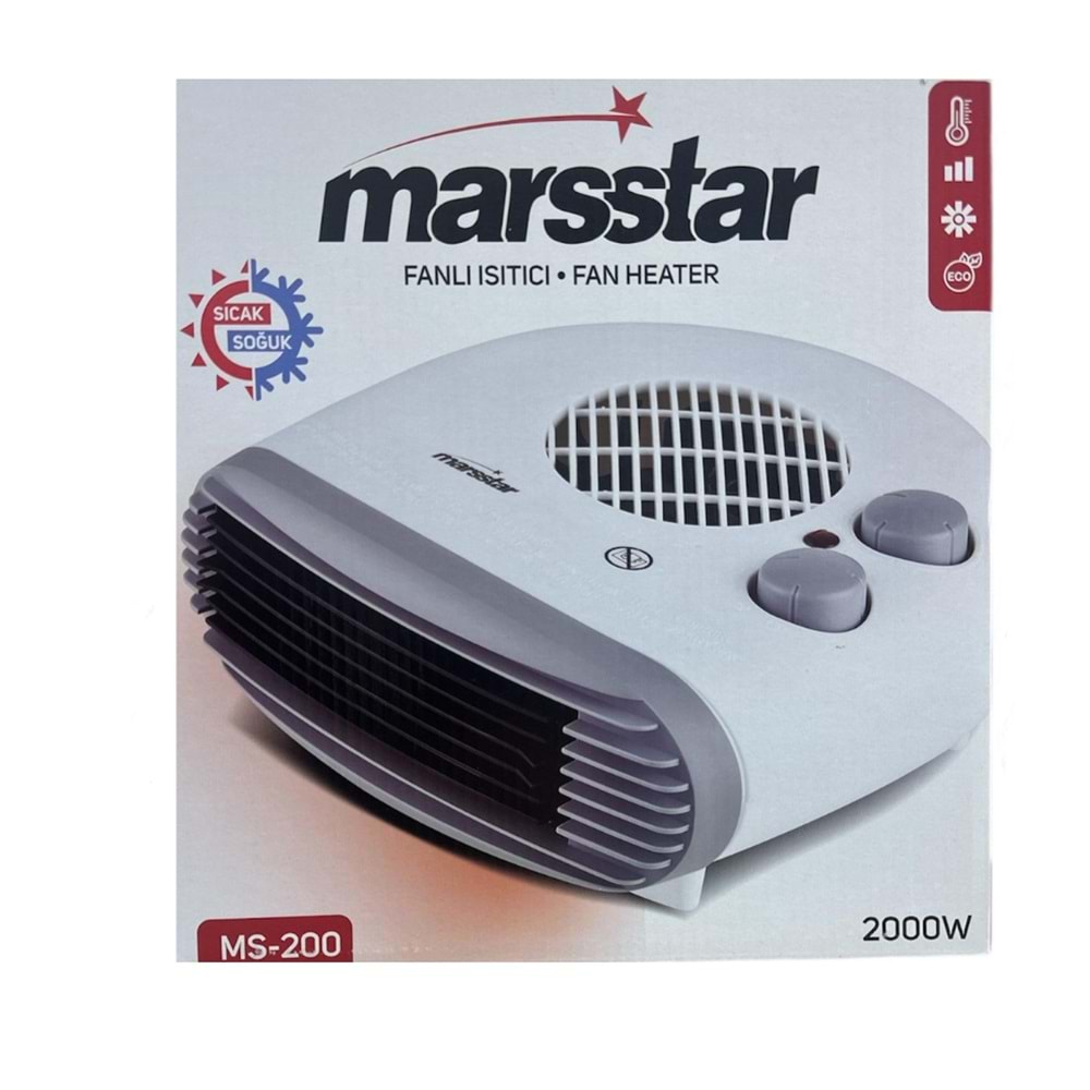 MARSSTAR KUTU FAN ISITICI