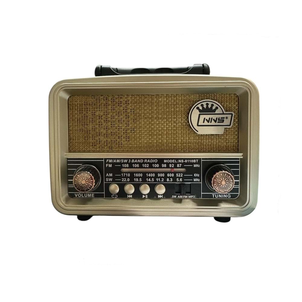 NNS PG-NS8110BT BLUETOOTH NOSTALJİ RADYO