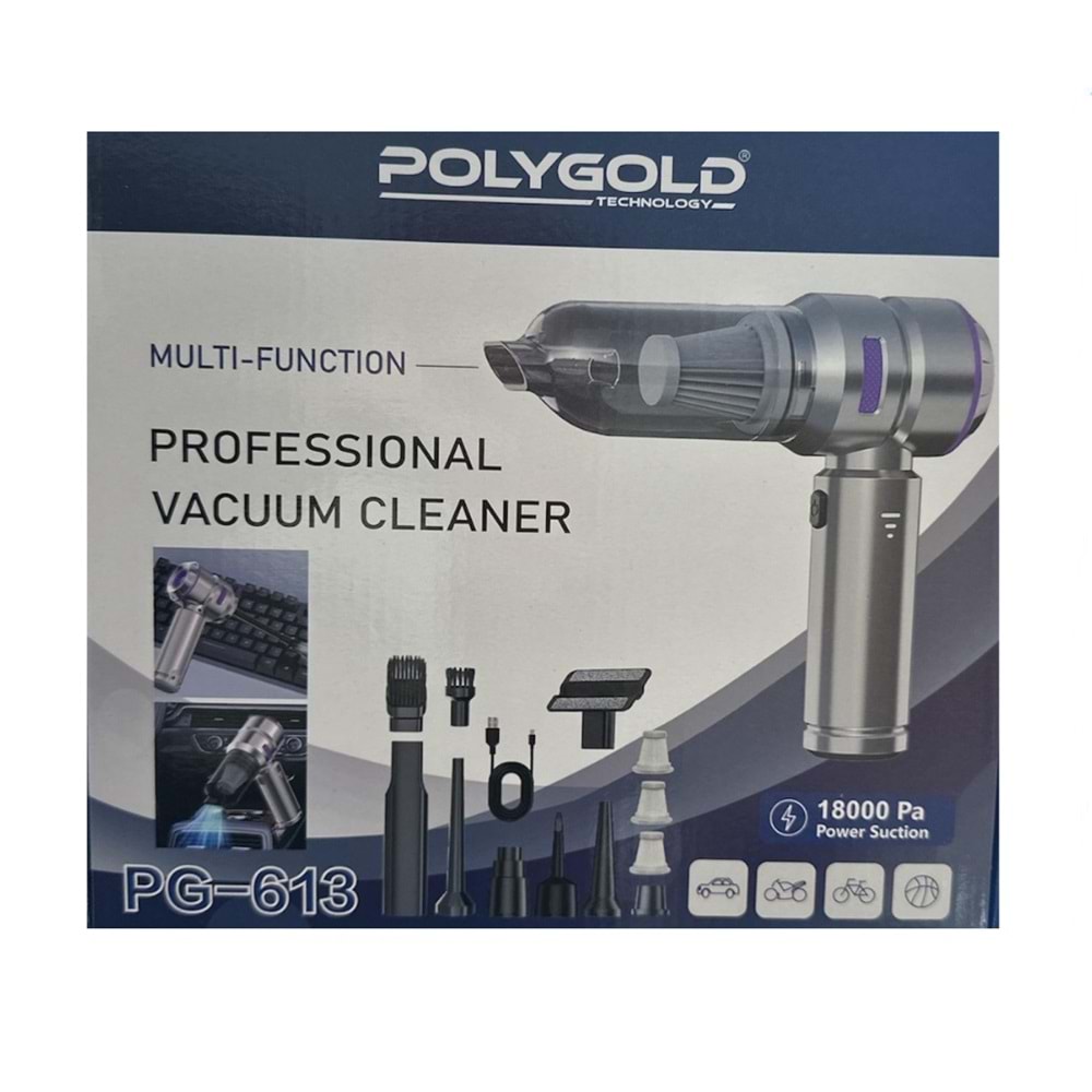 POLYGOLD ÇANTALI VACUUM CLEANER EL SÜPÜRGESİ