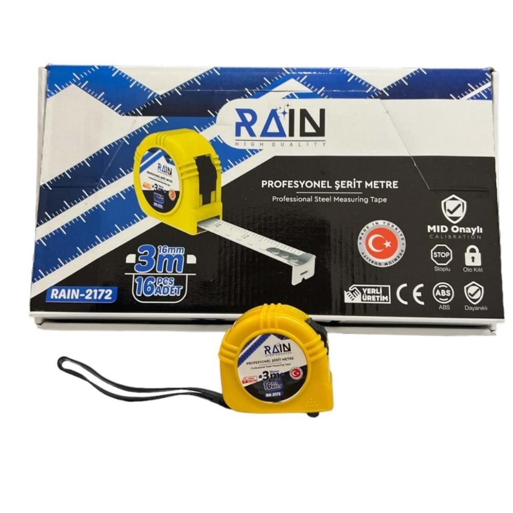 RAİN 3 METRE 3*16