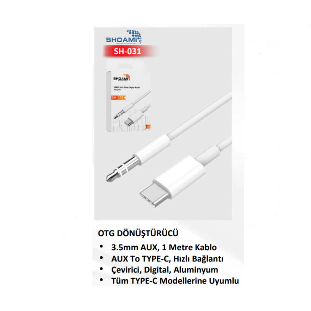 SHOAMI TYPE-C/ AUX (1 METRE)