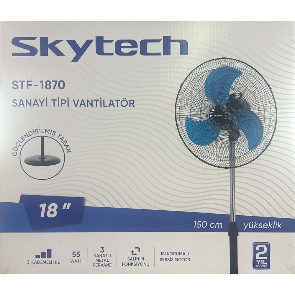 SKYTECH 18 INC SANAYİ TİPİ VANTİLATÖR