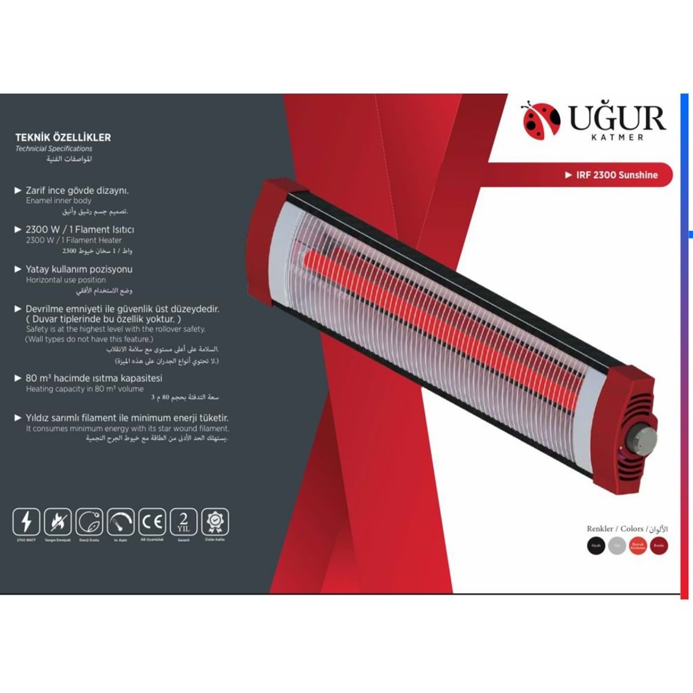UĞUR 2300W UFO