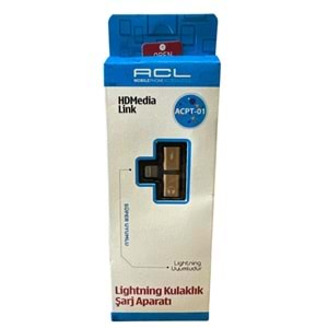 ACL LİGHTNİNG KULAKLIK ŞARJ APARATI
