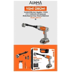 AUHMA AKÜLÜ ARAÇ YIKAMA MAKİNESİ
