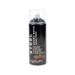 STEEL SPREY SİYAH 400ML BOYA (25)