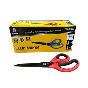 TUDOR SİYAH METAL MAKAS 9,5 (12)