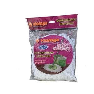 VİOMAX DÖNER BAŞLIKLI MİKRO İPLİ MOP (60)