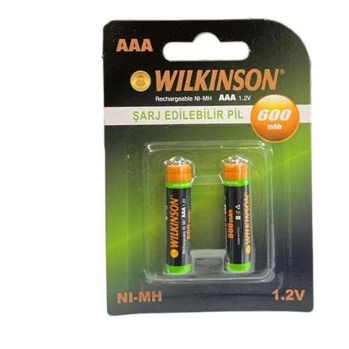 WILKINSON ŞARJ EDİLEBİLİR İNCE PİL