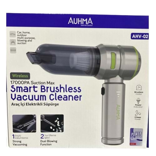 AUHMA ARAÇ İÇİ ELEKTRİKLİ SÜPÜRGE