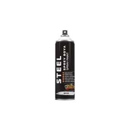STEEL SPREY BEYAZ 200ML BOYA (96)