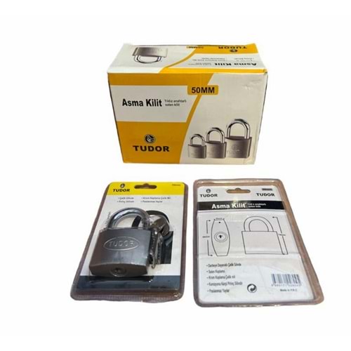 TUDOR 50 MM ÇİVİLİ ASMA KİLİT