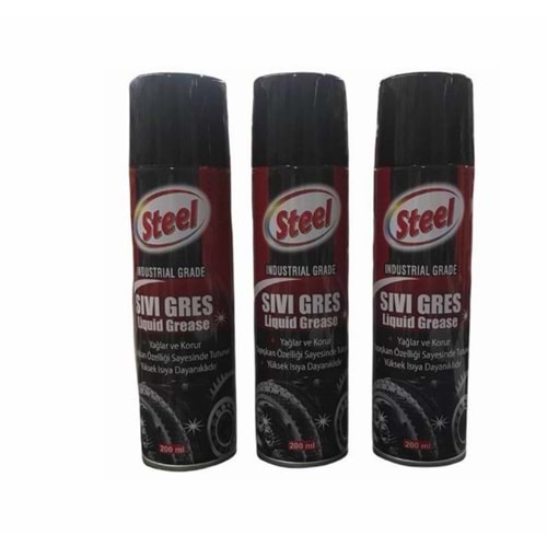 STEEL SIVI GRES 200 ML (30)