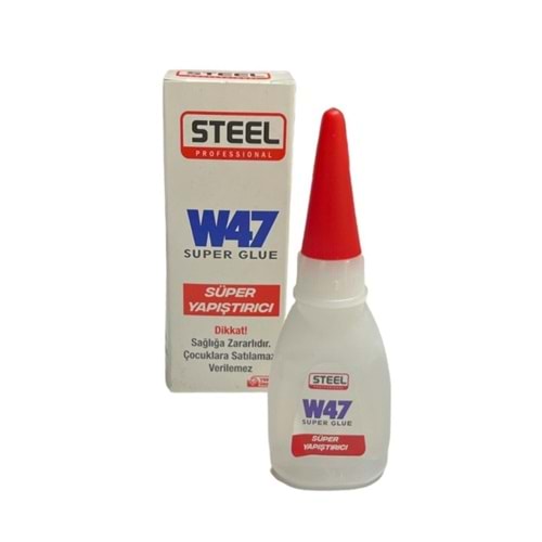 STEEL W47 JAPON YAPIŞTIRICI 18 GR