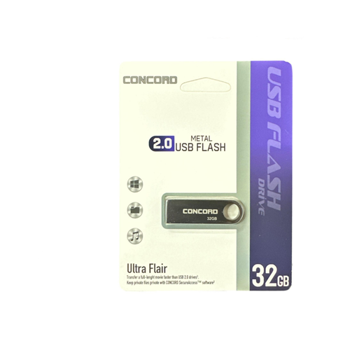 CONCORD 32 GB METAL KASA USB DİSK
