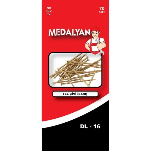MEDALYAN 10*30 TH TEL ÇİVİ