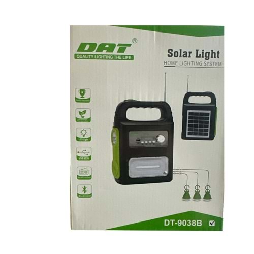 DAT SOLAR LİGHT GÜNEŞ ENERJİLİ IŞILDAK