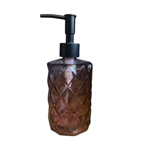 IVORY DESENLİ CAM SIVI SABUNLUK 48*