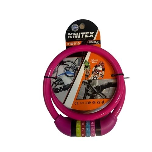 KNITEX MOTOR KİLİDİ 12*80 CM ŞİFRELİ KALIN
