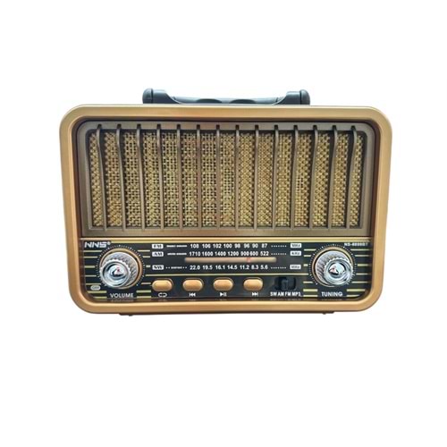 NNS PG-NS8899BT BLUETOOTH NOSTALJİ RADYO