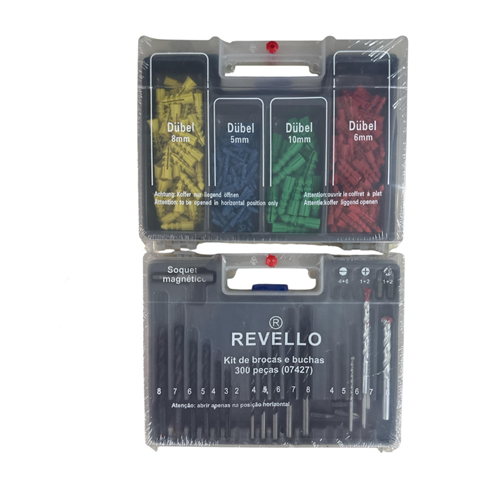REVELLO MATKAP UCU DÜBEL SET 300 PCS