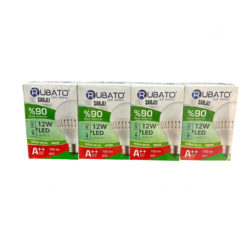 RUBATO 12W ŞARJLI LED AMPUL(100)