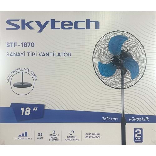 SKYTECH 18 INC SANAYİ TİPİ VANTİLATÖR
