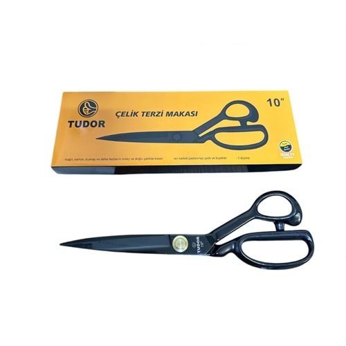 TUDOR SİYAH METAL MAKAS NO:10