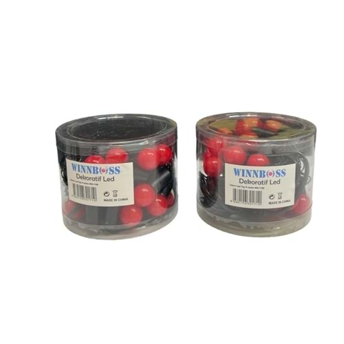WİNNBOSS KIRMIZI TOP TİPİ DEKOR LED
