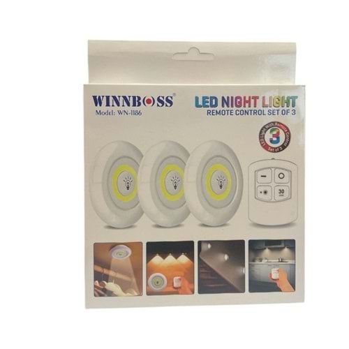 3LÜ LED KUMANDALI