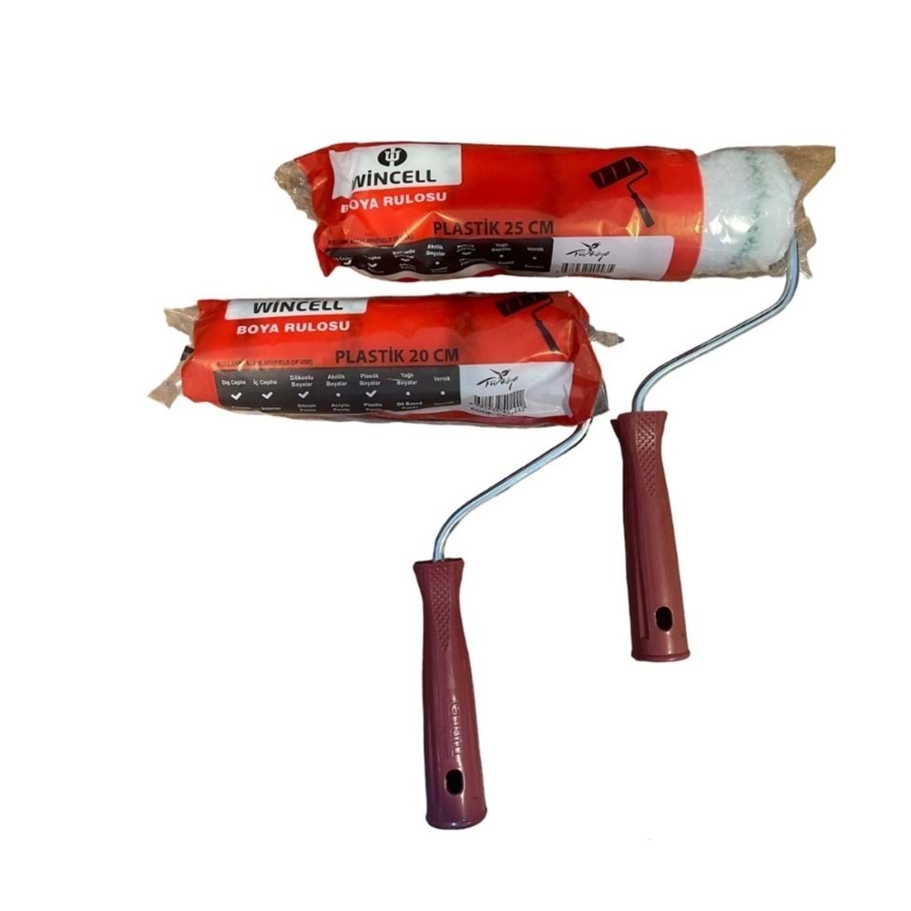 WİNCELL BOYA RULOSU 25 CM EKO