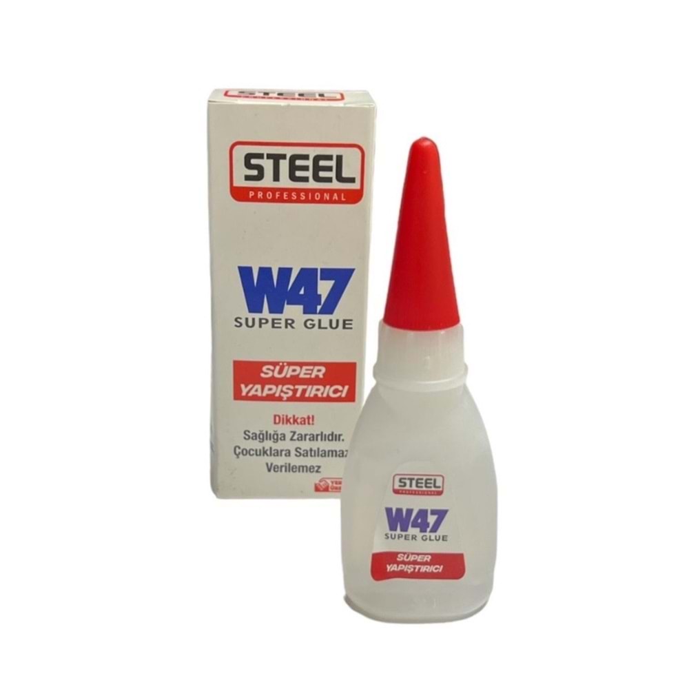 STEEL W47 JAPON YAPIŞTIRICI 18 GR