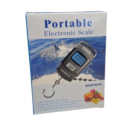 PORTABLE SİYAH EL TERAZİSİ