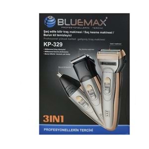 BLUEMAX SAÇ/SAKAL/BURUN MAKİNESİ 3IN1