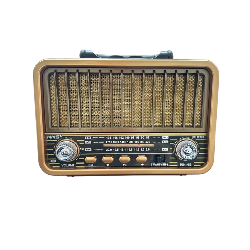 NNS PG-NS8899BT BLUETOOTH NOSTALJİ RADYO