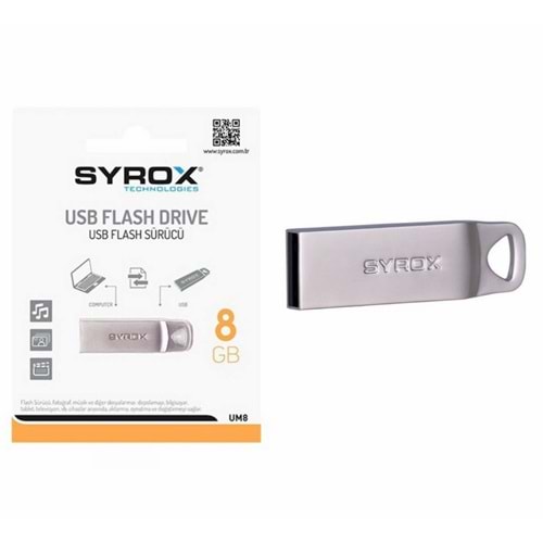 SYROX 8 GB METAL FLAŞH